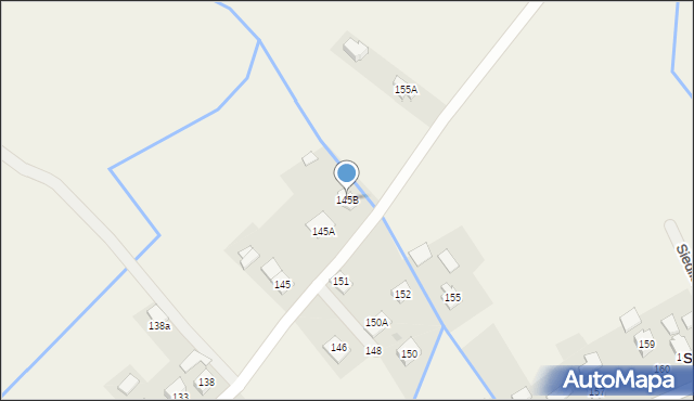 Siedliska, Siedliska, 145B, mapa Siedliska