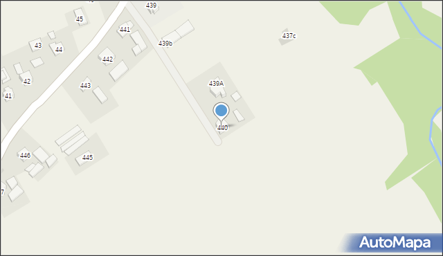 Siedliska, Siedliska, 440, mapa Siedliska