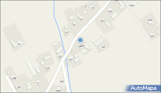 Siedliska, Siedliska, 446, mapa Siedliska