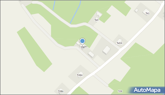 Siedliska, Siedliska, 538, mapa Siedliska