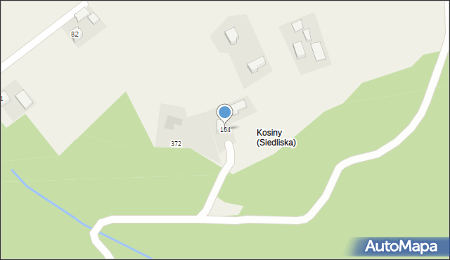 Siedliska, Siedliska, 164, mapa Siedliska