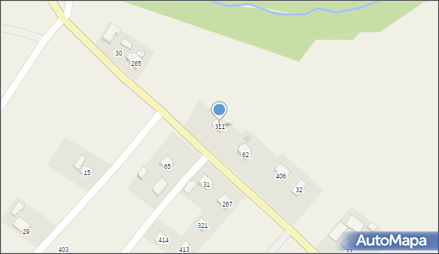 Siedliska, Siedliska, 311, mapa Siedliska