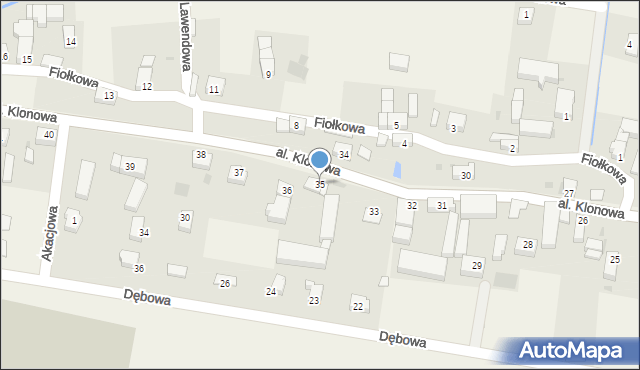 Siedliska, Siedliska, 95, mapa Siedliska