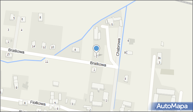Siedliska, Siedliska, 9a, mapa Siedliska