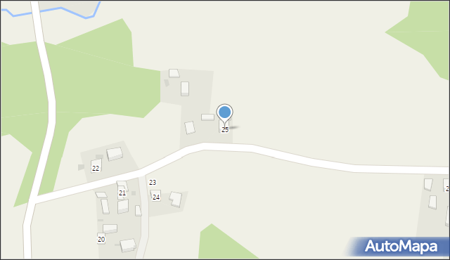 Siedliska-Bogusz, Siedliska-Bogusz, 25, mapa Siedliska-Bogusz
