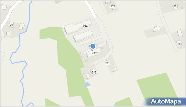 Siedliska-Bogusz, Siedliska-Bogusz, 93, mapa Siedliska-Bogusz