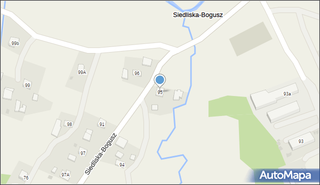 Siedliska-Bogusz, Siedliska-Bogusz, 95, mapa Siedliska-Bogusz