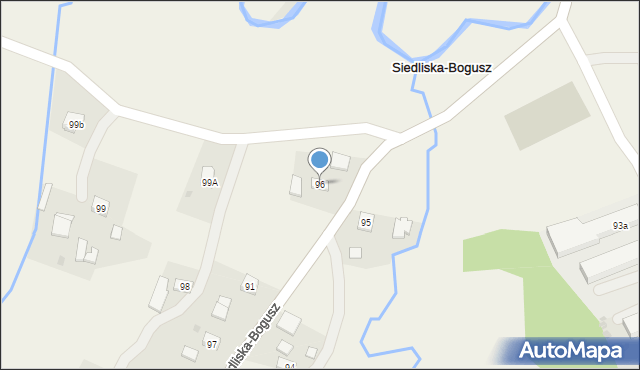 Siedliska-Bogusz, Siedliska-Bogusz, 96, mapa Siedliska-Bogusz