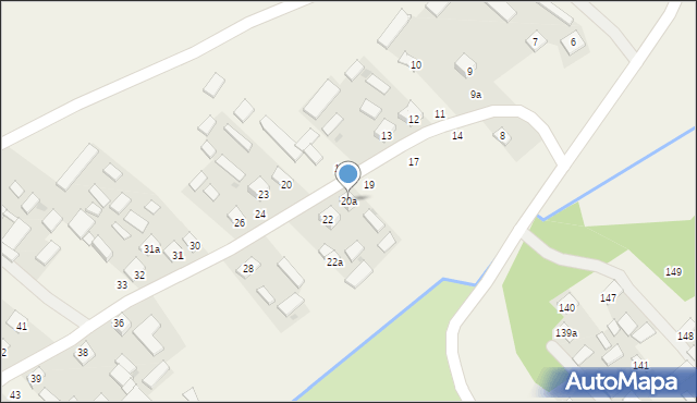 Siedliska Pierwsze, Siedliska Pierwsze, 20a, mapa Siedliska Pierwsze