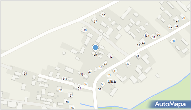 Siedliska Pierwsze, Siedliska Pierwsze, 45, mapa Siedliska Pierwsze