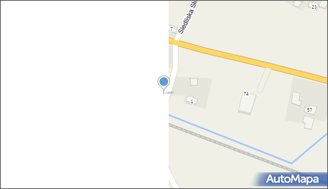 Siedliska Sławęcińskie, Siedliska Sławęcińskie, 2, mapa Siedliska Sławęcińskie