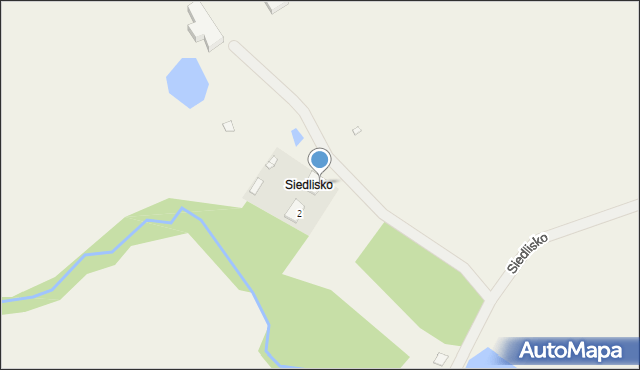 Siedlisko, Siedlisko, 4, mapa Siedlisko