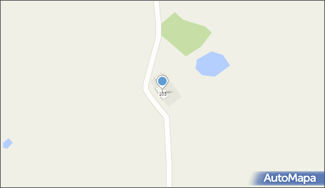 Siedlisko, Siedlisko, 103, mapa Siedlisko