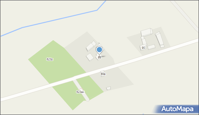 Siedlisko, Siedlisko, 89, mapa Siedlisko