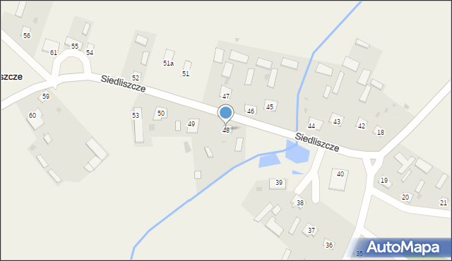 Siedliszcze, Siedliszcze, 48, mapa Siedliszcze