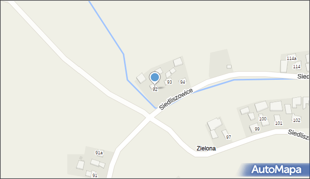 Siedliszowice, Siedliszowice, 92, mapa Siedliszowice