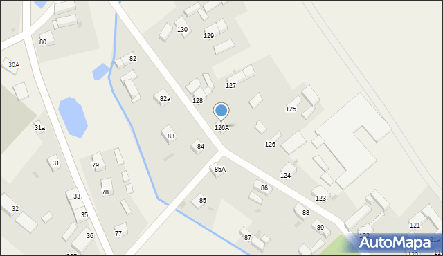 Siedlnica, Siedlnica, 126A, mapa Siedlnica