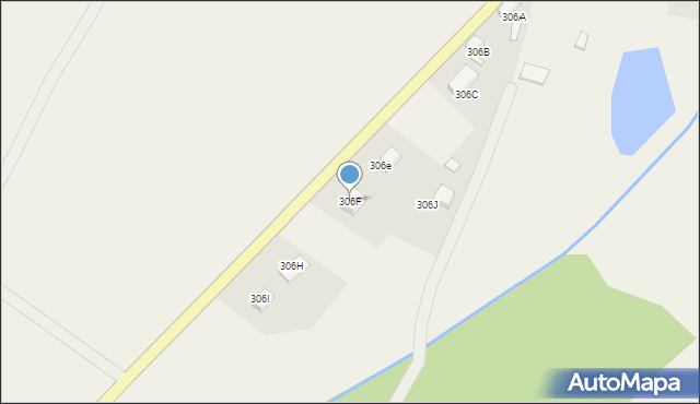 Siekierczyn, Siekierczyn, 306F, mapa Siekierczyn