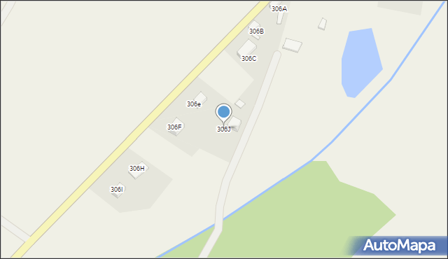 Siekierczyn, Siekierczyn, 306J, mapa Siekierczyn