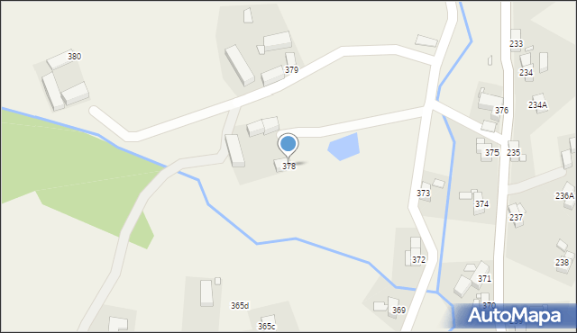 Siekierczyn, Siekierczyn, 378, mapa Siekierczyn