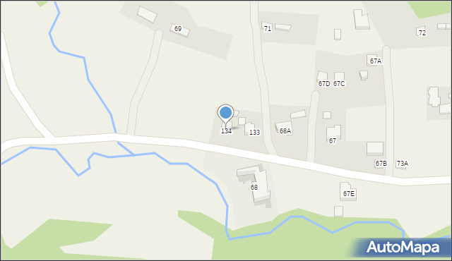 Siekierczyna, Siekierczyna, 134, mapa Siekierczyna