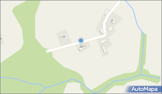 Siekierczyna, Siekierczyna, 161, mapa Siekierczyna