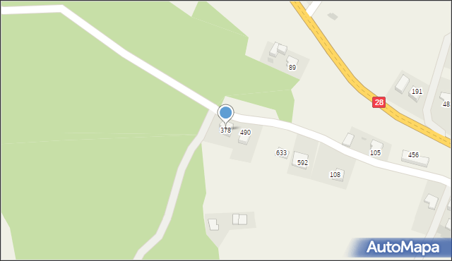 Siekierczyna, Siekierczyna, 378, mapa Siekierczyna