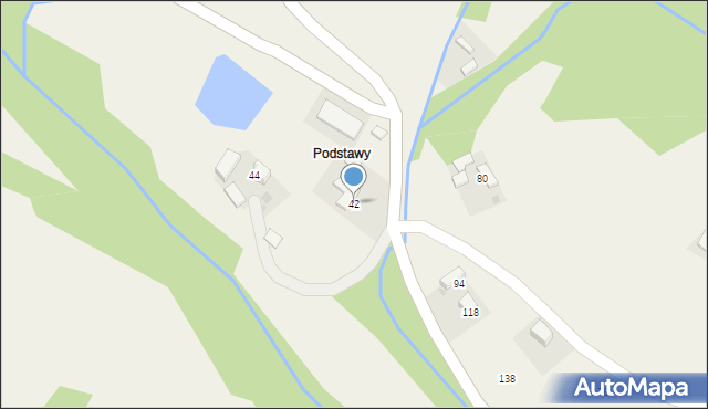 Siekierczyna, Siekierczyna, 42, mapa Siekierczyna