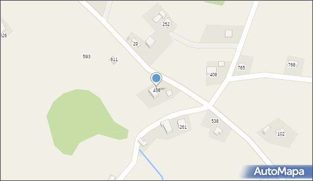 Siekierczyna, Siekierczyna, 438, mapa Siekierczyna