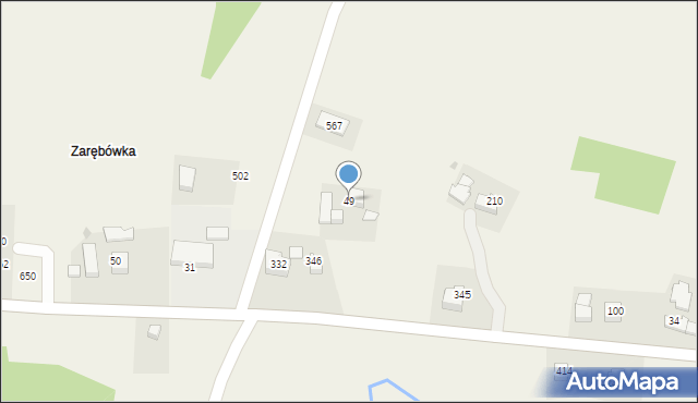 Siekierczyna, Siekierczyna, 49, mapa Siekierczyna