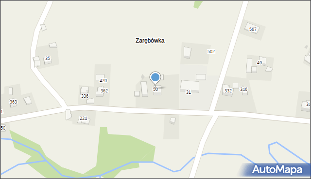 Siekierczyna, Siekierczyna, 50, mapa Siekierczyna