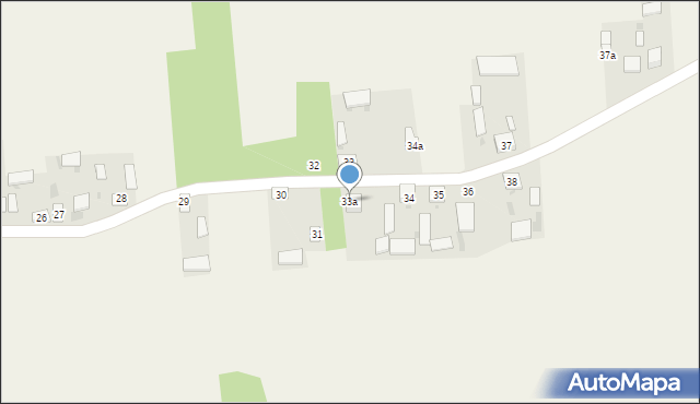 Siekierka Nowa, Siekierka Nowa, 33a, mapa Siekierka Nowa