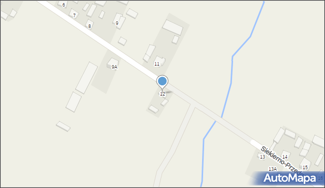 Siekierno-Przedgrab, Siekierno-Przedgrab, 12, mapa Siekierno-Przedgrab