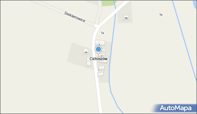 Siekierowice, Siekierowice, 4b, mapa Siekierowice