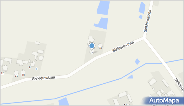 Siekierowizna, Siekierowizna, 7, mapa Siekierowizna