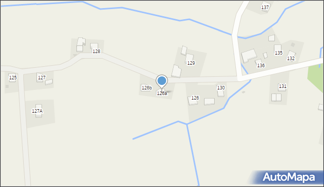 Sieklówka, Sieklówka, 126a, mapa Sieklówka