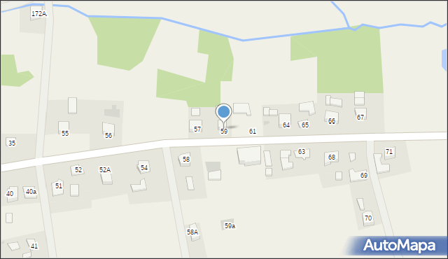 Sieklówka, Sieklówka, 60, mapa Sieklówka