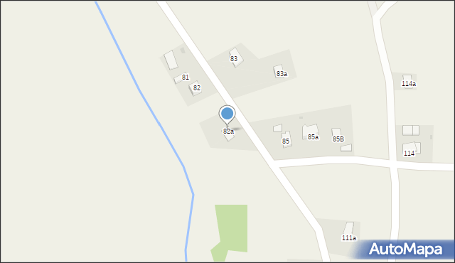 Sieklówka, Sieklówka, 82a, mapa Sieklówka