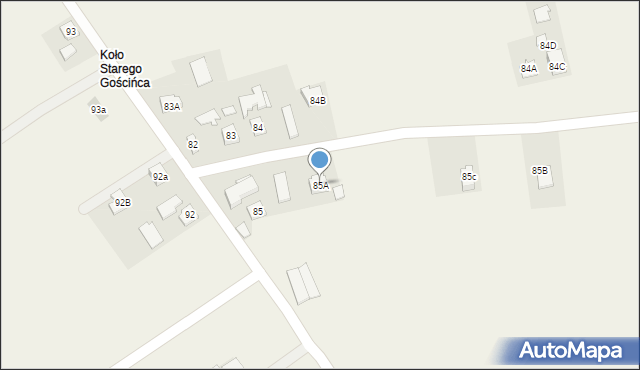 Sielec, Sielec, 85A, mapa Sielec