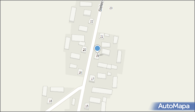 Sielec-Kolonia, Sielec-Kolonia, 19, mapa Sielec-Kolonia