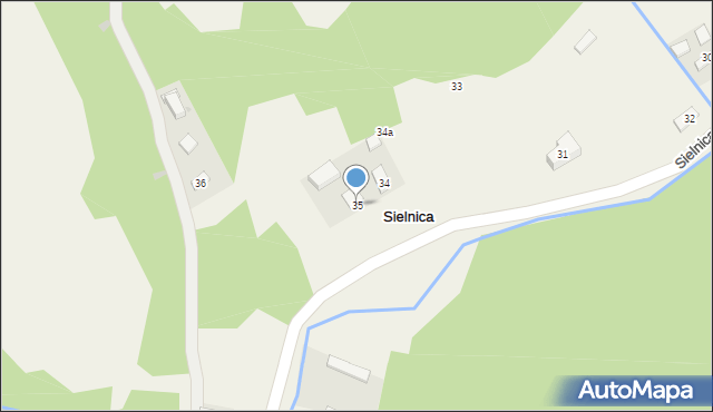 Sielnica, Sielnica, 35, mapa Sielnica