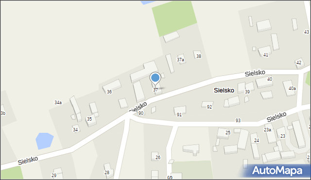 Sielsko, Sielsko, 37, mapa Sielsko