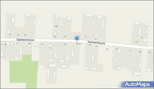 Siemichocze, Siemichocze, 37, mapa Siemichocze