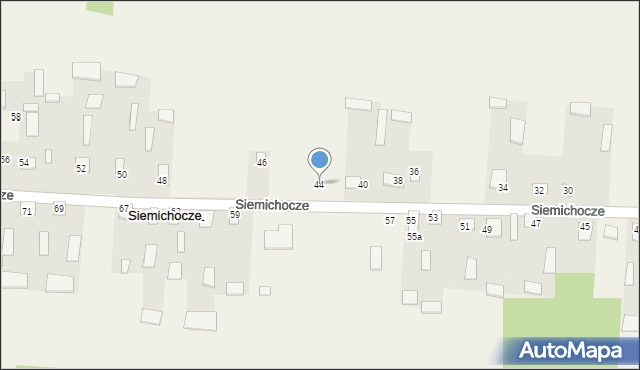 Siemichocze, Siemichocze, 44, mapa Siemichocze