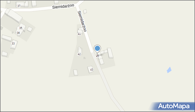 Siemidarżno, Siemidarżno, 45, mapa Siemidarżno