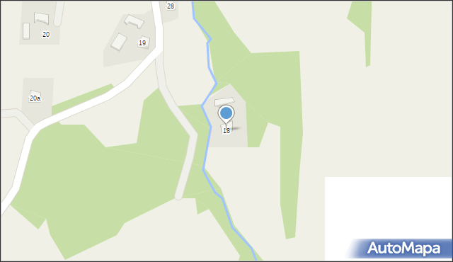 Siemiechów, Siemiechów, 18, mapa Siemiechów