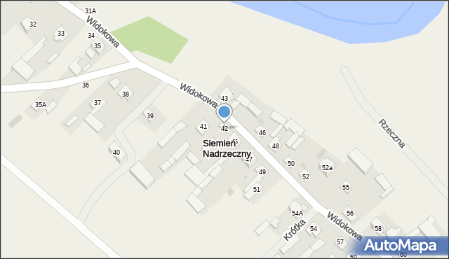 Siemień Nadrzeczny, Siemień Nadrzeczny, 42, mapa Siemień Nadrzeczny