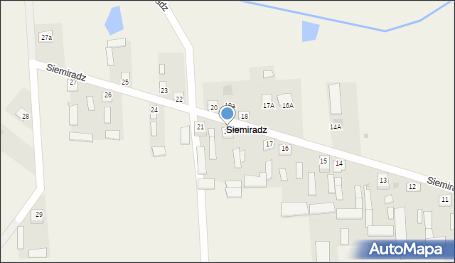 Siemiradz, Siemiradz, 19, mapa Siemiradz