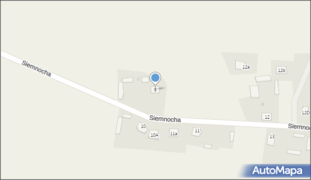 Siemnocha, Siemnocha, 9, mapa Siemnocha