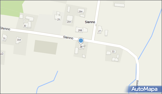 Sienno, Sienno, 28, mapa Sienno